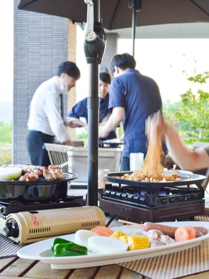 楽しく♪美味しく♪ホテルBBQを楽しみましょう!